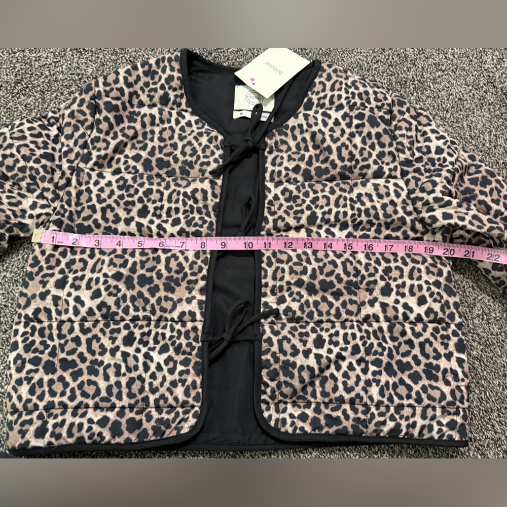 NWT Bohme Armani Leopard Jacket | Size Medium - Picture 5 of 6